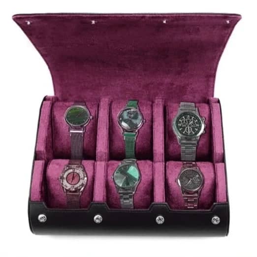 Étui montre luxueux violet - product image 1