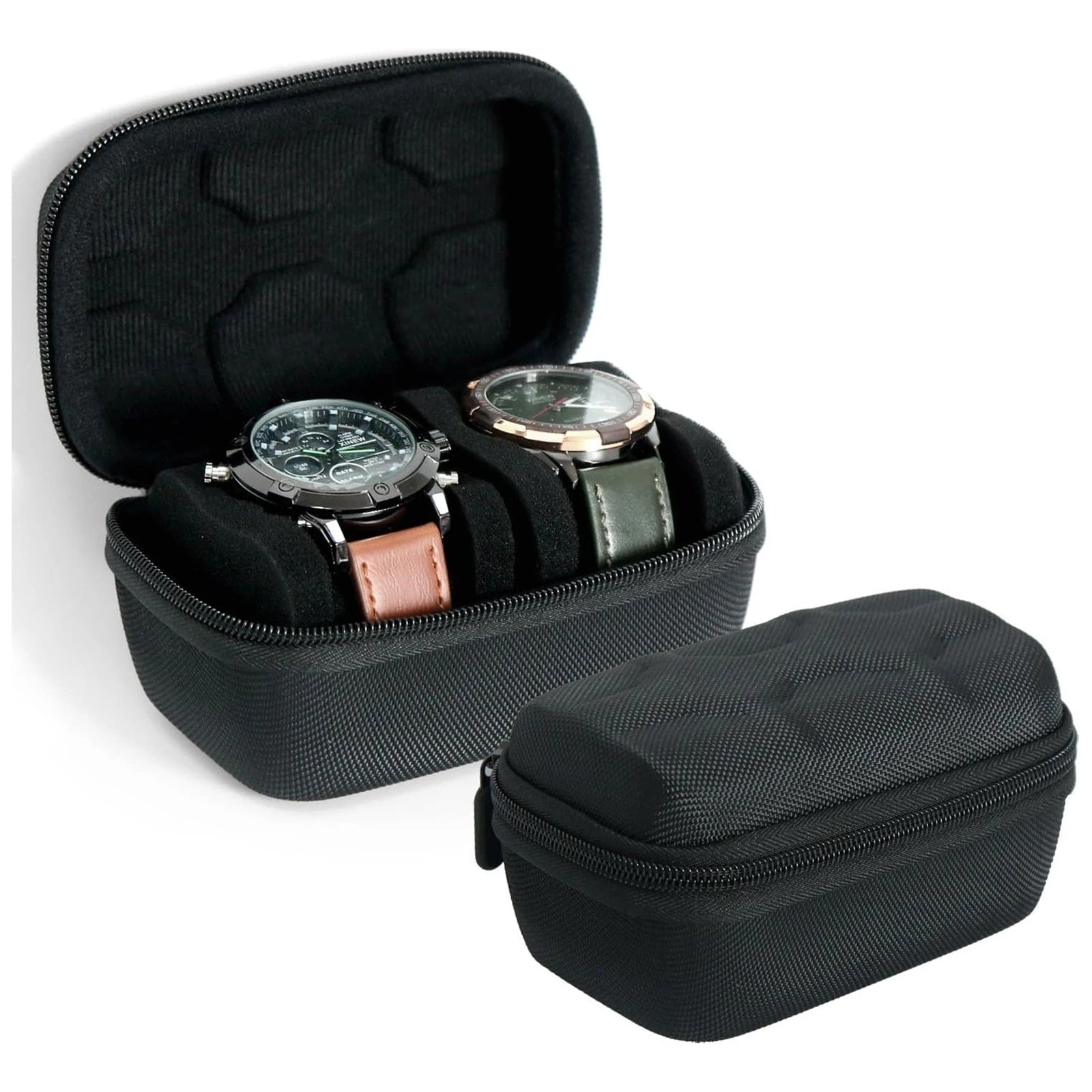 Étui montre - Black Eva 2 slots - product image 1
