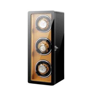 Remontoir Montre Vertical Cuir 3 Slots - product image 1