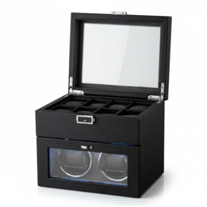 Remontoir Montre - Coffret du Tanneur Noir - product image 1