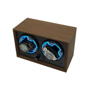 Remontoir 2 montres Vintage marron et noir - product image 1