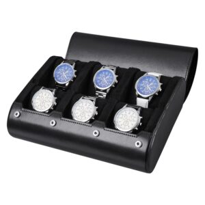 Étui montre luxueux noir - product image 1