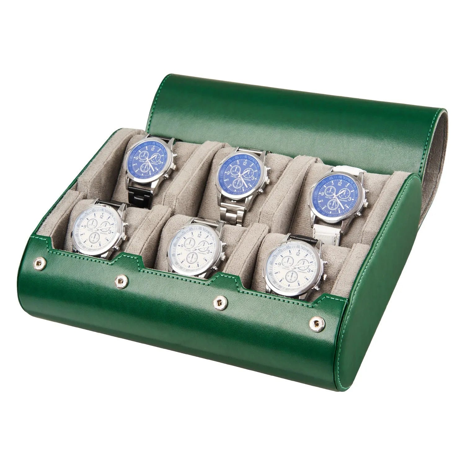 Étui montre luxueux vert - product image 1