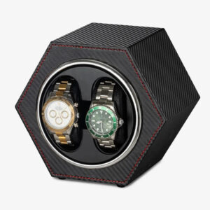 Remontoir de montre hexagonal duo carbone - product image 1