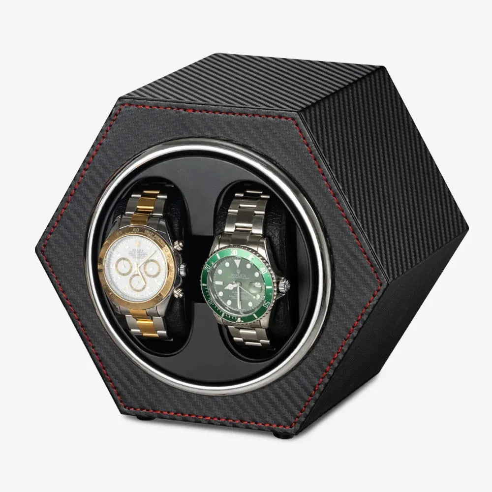 Remontoir de montre hexagonal duo carbone - product image 1