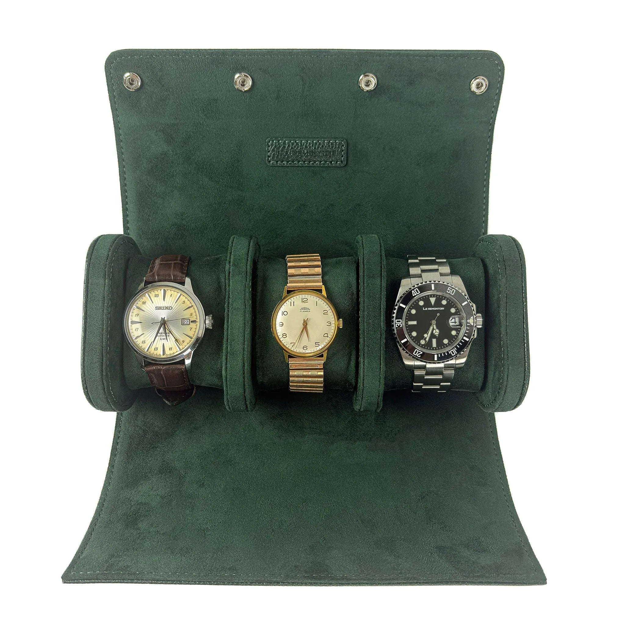 Étui Voyage · 3 montres · Vert Cèdre - product image 2