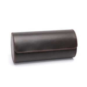Étui montre - Marron foncé cuir trio - product image 1
