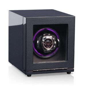 Remontoir montre - Heisse & Söhne Denver Carbone - product image 1