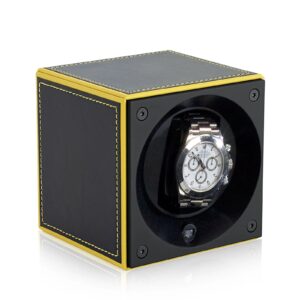 Remontoir montre - Swiss Kubik Masterbox Noir Jaune - product image 1