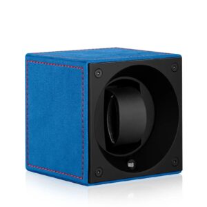 Remontoir montre - Swiss Kubik Masterbox Velours Passion Bleu Rouge - product image 1
