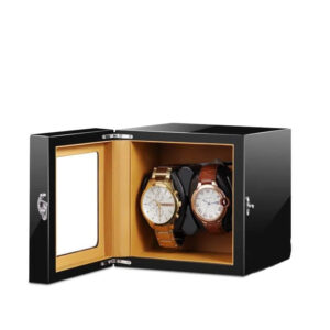 Remontoir Montre Automatique LuxeLift Cuir 2 Slots - product image 1