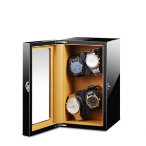 Remontoir Montre Automatique LuxeLift Cuir 4 Slots - product image 1