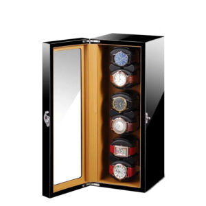 Remontoir Montre Automatique LuxeLift Cuir 6 Slots - product image 1