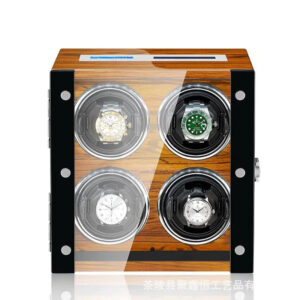 Remontoir pour Montre Automatique Premium Brun 4 Slots - product image 1