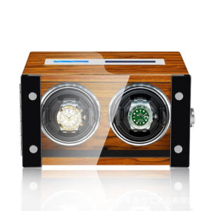Remontoir pour Montre Premium Brun 2 Slots - product image 1
