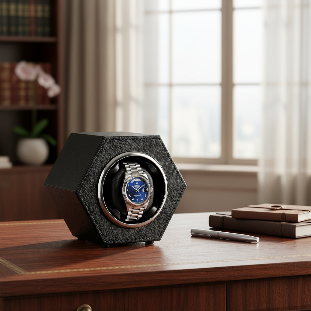 Remontoir de montre hexagonal corbeau - product image 2