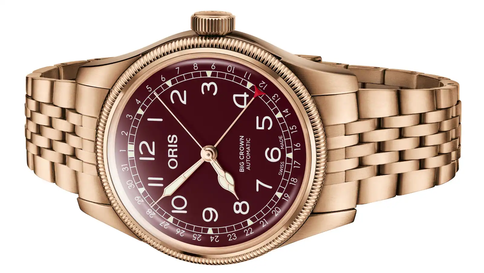Oris Big Crown Pointer Date Bronze