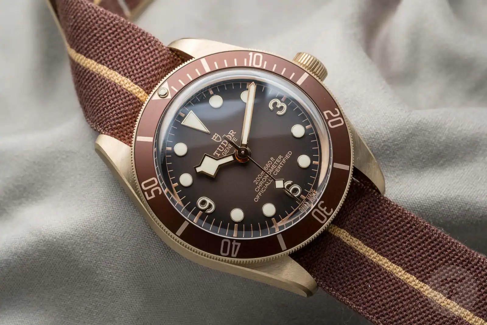 First Session With The Tudor Black Bay Fifty-Eight Bronze Boutique Edition