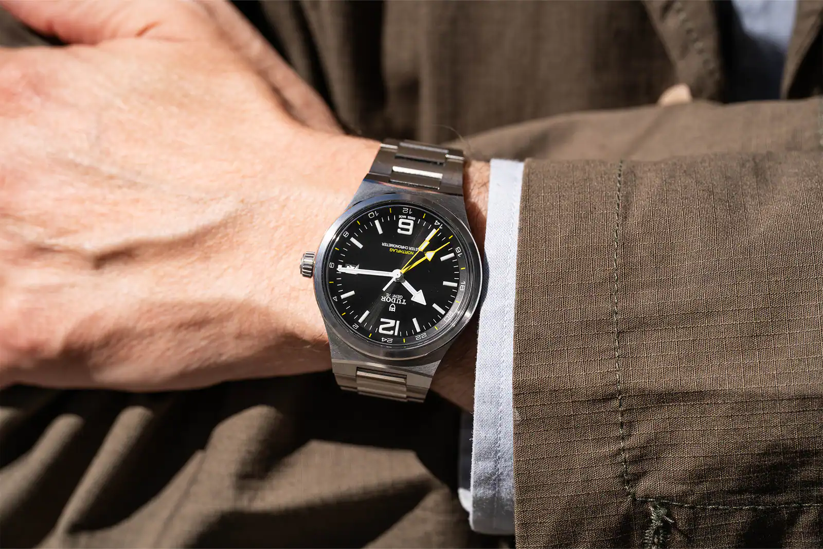 Tudor Northflag Wristshot